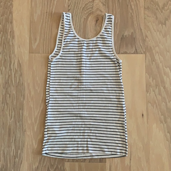 Old Navy striped button down tank top - Size Large - Picture 4 of 5